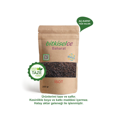 Premium Kalite Doğanın Hazinesi Isot Baharatı - Otantik Lezzet ve Sağlık Dolu 200 gr.